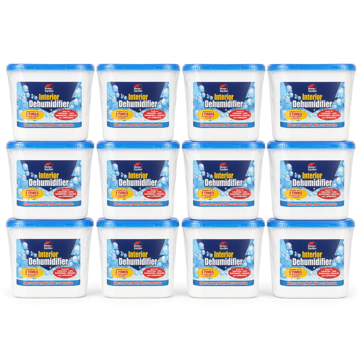 500ml Interior Dehumidifier Packs of 6, 12 & 24 Available