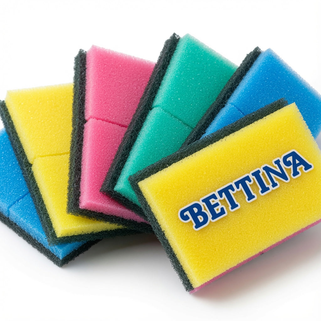 16 Pack Bettina Mutli Colour Kitchen Cleaning Scouring Pads