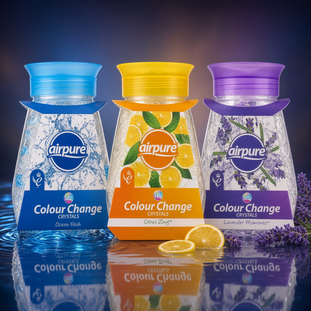 AirPure Led Gel Air Freshener, 3 Scents Available