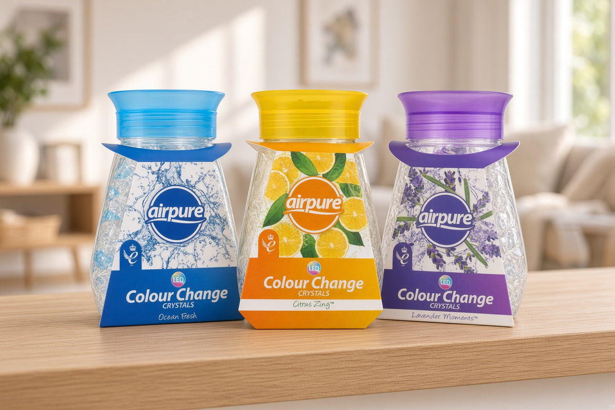 AirPure Led Gel Air Freshener, 3 Scents Available
