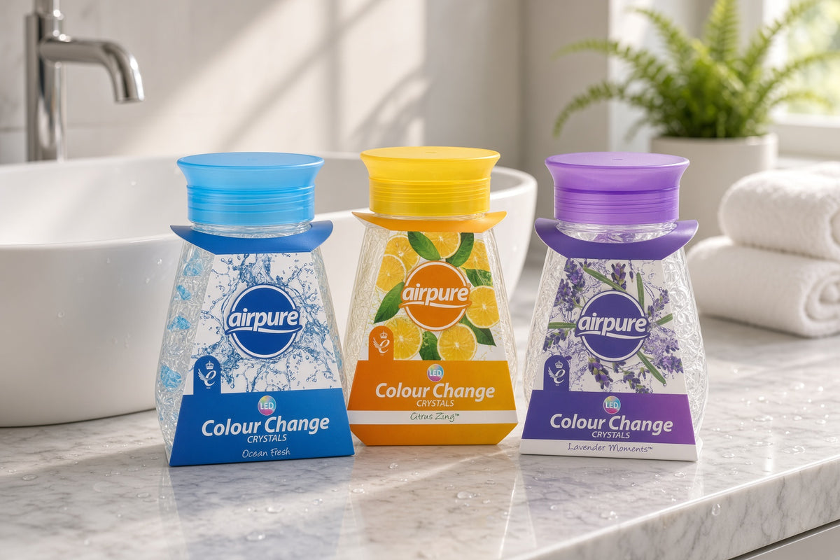 AirPure Led Gel Air Freshener, 3 Scents Available