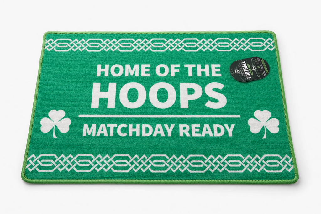Football Style Rubber Backed, Anti Slip Doormats