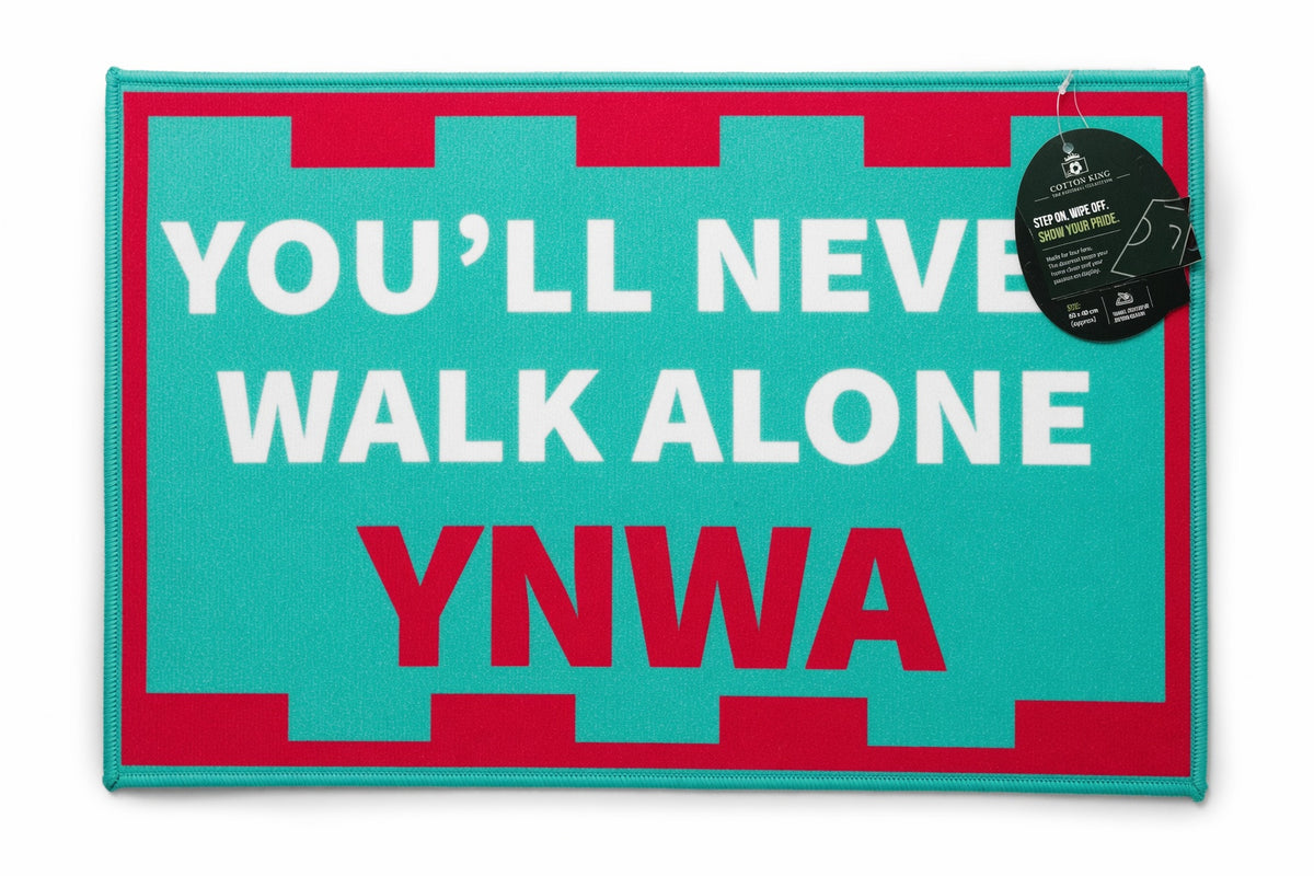 Football Style Rubber Backed, Anti Slip Doormats