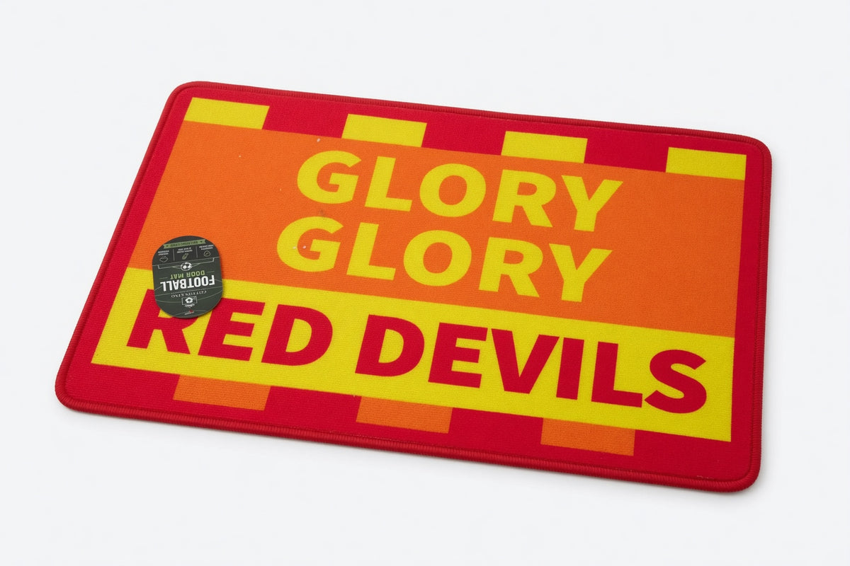Football Style Rubber Backed, Anti Slip Doormats