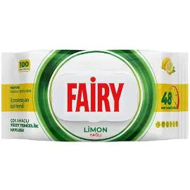 Fairy 100 Pack Anti Bacterial Cleaning Wipes 3 Scents Available